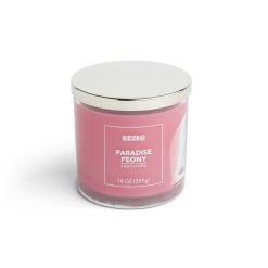 14oz Paradise Peony Scented Jar Candle by Hudson 43