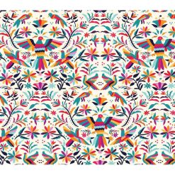 Super Snuggle Day Of The Dead Birds Flannel Fabric