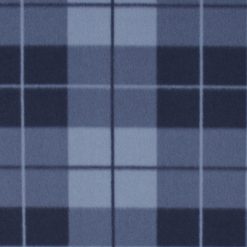 Blue Box Plaid Blizzard Prints Fleece Fabric