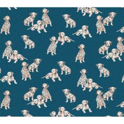 Dalmatians On Dots Super Snuggle Flannel Fabric