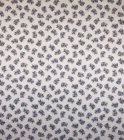 West Virginia Cotton Fabric Tossed Icons - Image 2