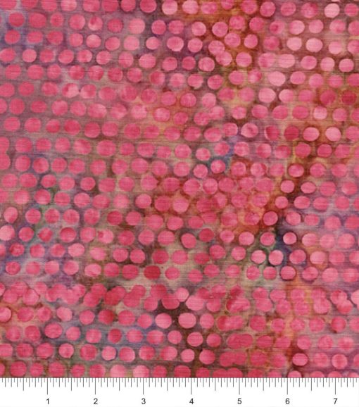 Fruit Punch Dots Batik Cotton Fabric - Image 2