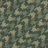 Green Diagonal Houndstooth Blizzard Fleece Fabric