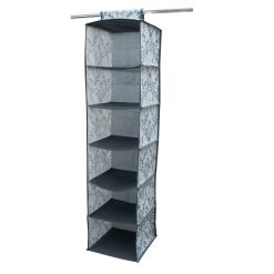 Laura Ashley 12 x 47 Parterre 6 Shelf Closet Organizer