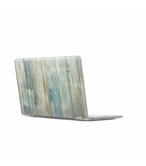 RoomMates Distressed Wood Blue Peelable Wallpaper - Image 4