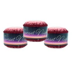 Lion Brand Sunset Nights 273yds Worsted Acrylic Yarn 3 Bundle