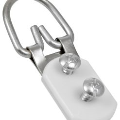 Ook 2pc ReadyScrew Large Brass D Ring Hangers