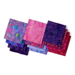 18 x 22 Fruit Punch Cotton Fabric Quarter Bundle 12pc