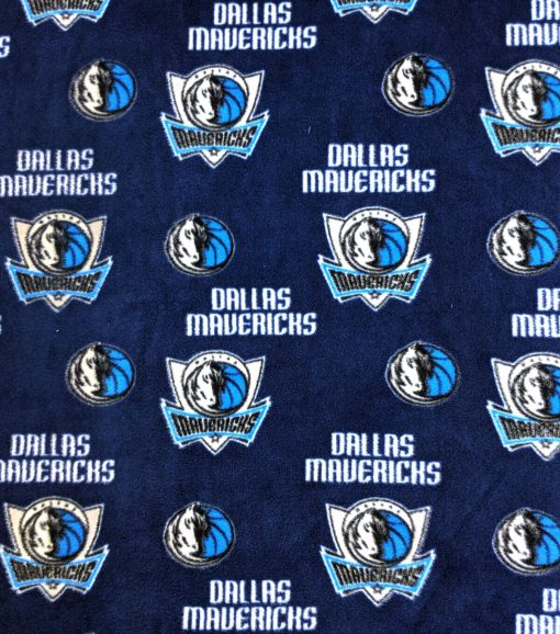 Dallas Mavericks Fleece Fabric Allover - Image 2