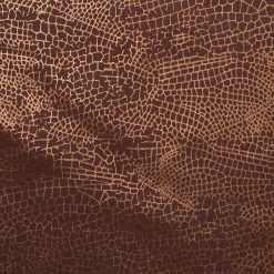 Dragonfly Wing Brown Quilt Foil Cotton Fabric by Keepsake Calico