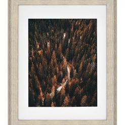 14 x 18 Matted to 11 x 14 Burnt Pine Table Frame by Hudson 43