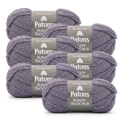 Patons Kroy Socks 166yds Superfine Wool Blend Yarn 6 Bundle