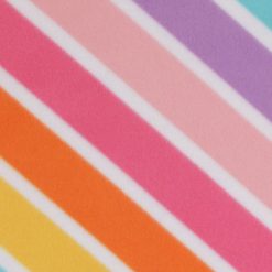 Bias Stripe Blizzard Fleece Fabric