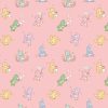 Care Bears Flannel Fabric Playful Pink