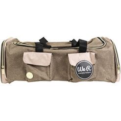 We R Memory Keepers 22.5 Taupe   Pink Crafter s Machine Tote