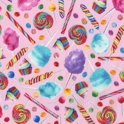 Hi Fashion Rainbow Candy Mixed Novelty Cotton Fabric