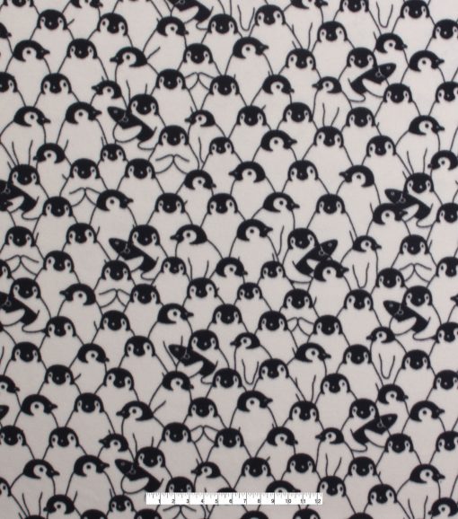 Packed Penguins Blizzard Fleece Fabric - Image 2