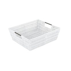 Simplify 12 x 10 Rattan Shelf Storage Basket