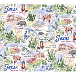 Texas State Pride Main Cotton Fabric