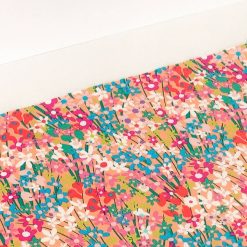 Art Gallery Fabrics Seaside Garden Coral West Palm Cotton Fabric