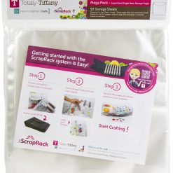 Totally Tiffany 13 Scrap Rack Supersized Single Storage Pages 50pk