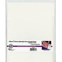 Crafter s Companion 8 x 12 Tabbed Lightweight Stamp Storage Panels 5pk