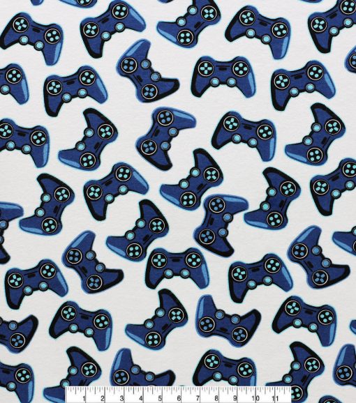 Game Controller Super Snuggle Flannel Fabric - Image 2