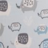 Baby Blue Elephant Blizzard Fleece Fabric