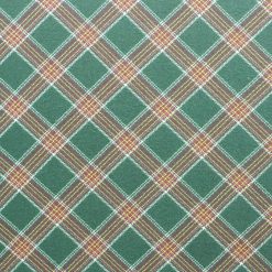 Red   Green Crisscross Plaid Super Snuggle Christmas Flannel Fabric