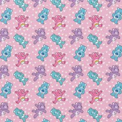Care Bears Field Of Hearts Cotton Fabric