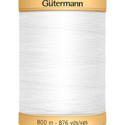 Gutermann Natural Cotton Thread Solids 876 yd
