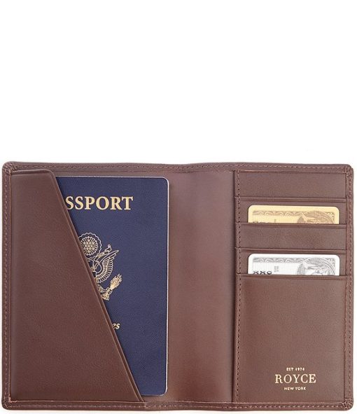 RFID Blocking Leather Passport Wallet - Image 4
