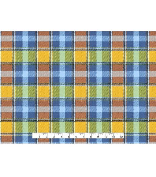 Sunset Plaid Super Snuggle Flannel Fabric - Image 4