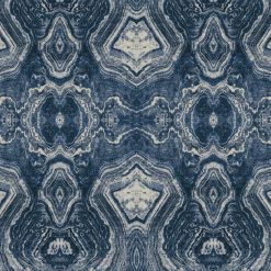 Surface Style 20.5  x 18  Indigo Mineral Springs Peel   Stick Wallpaper