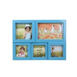 Northlight 11.5 Blue 5 Photo Collage Frame