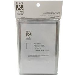 4 x 6 Acrylic Magnet Picture Frames 6pk by Place   Time
