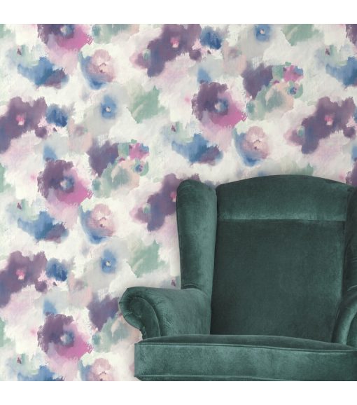 RoomMates Wallpaper Impressionist Floral - Image 2