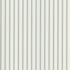 Harry Green Pinstripe Wallpaper Sample