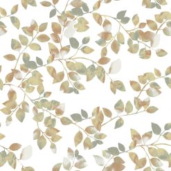 RoomMates 20.5 x 16.5  Fall Latvus Leaves Peel   Stick Wallpaper