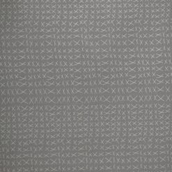 X Print on Gray Quilt Cotton Fabric by Quilter s Showcase
