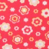 Red Flowers Blizzard Fleece Fabric