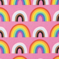 Alexander Henry Double Rainbow Pride Cotton Fabric