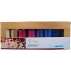 Mettler Cotton Machine Quilting Thread Gift Pack 8pk