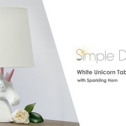 All The Rages Sparkling Unicorn Table Lamp