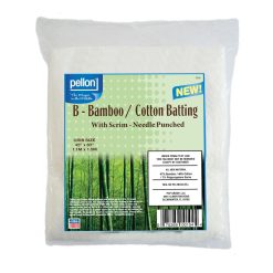 Pellon Bamboo/Cotton Batting With Scrim 45 x 60