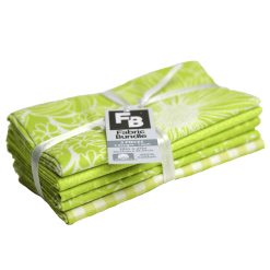 18 x 21 Green Blender 2 Cotton Fabric Quarters 5ct by Keepsake Calico