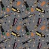 Hocus Pocus Character Toss Cotton Fabric