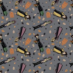 Hocus Pocus Character Toss Cotton Fabric