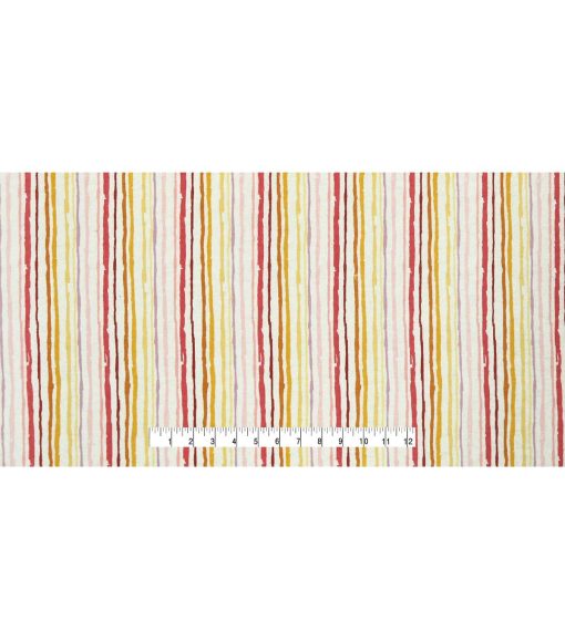 Pastel Stripe Super Snuggle Flannel Fabric - Image 4