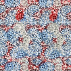 Americana Medallion Super Snuggle Flannel Fabric